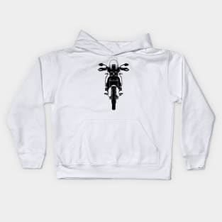 DesertX Bike Sketch Art Kids Hoodie